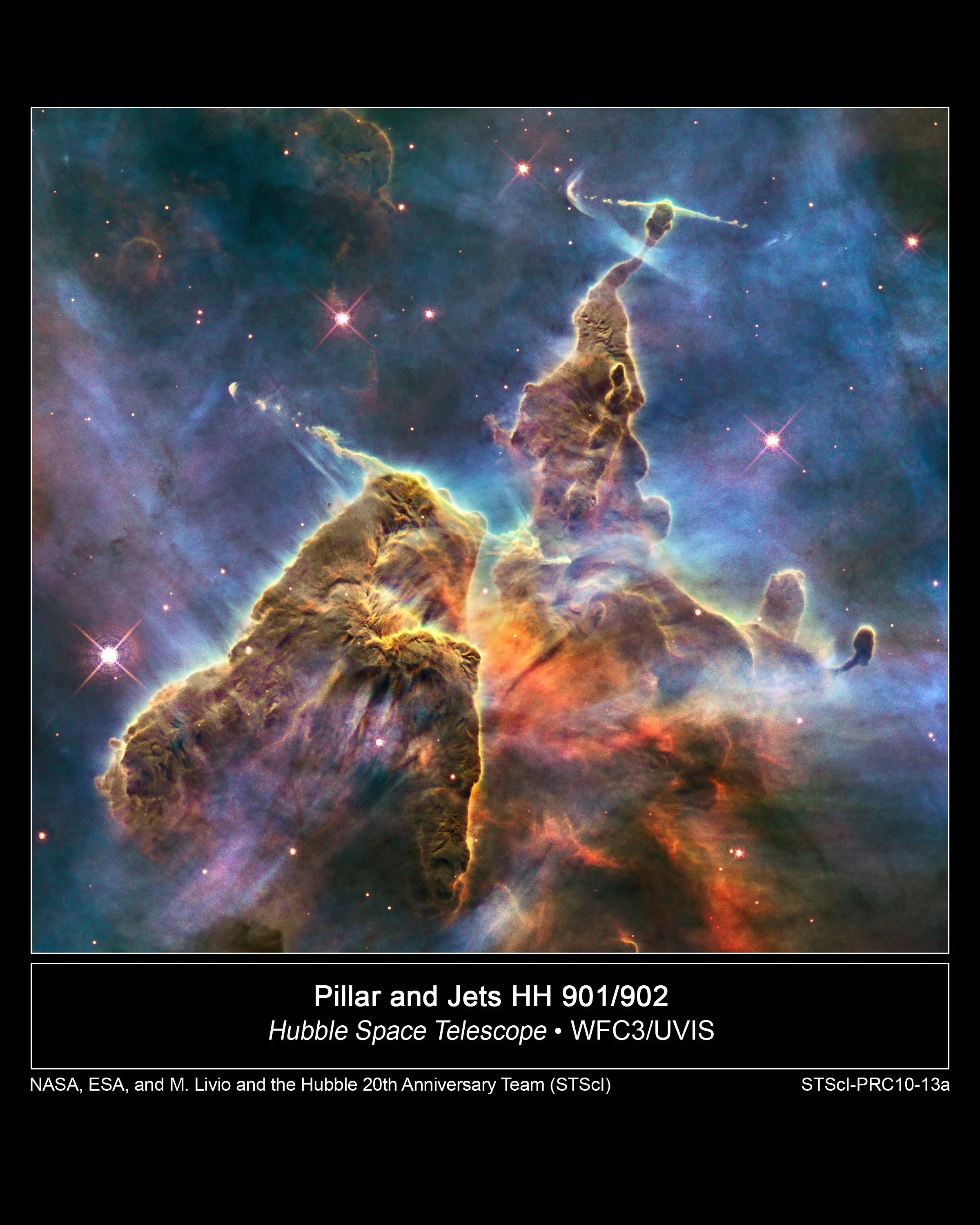 immagini del telescopio Hubble nebulosa