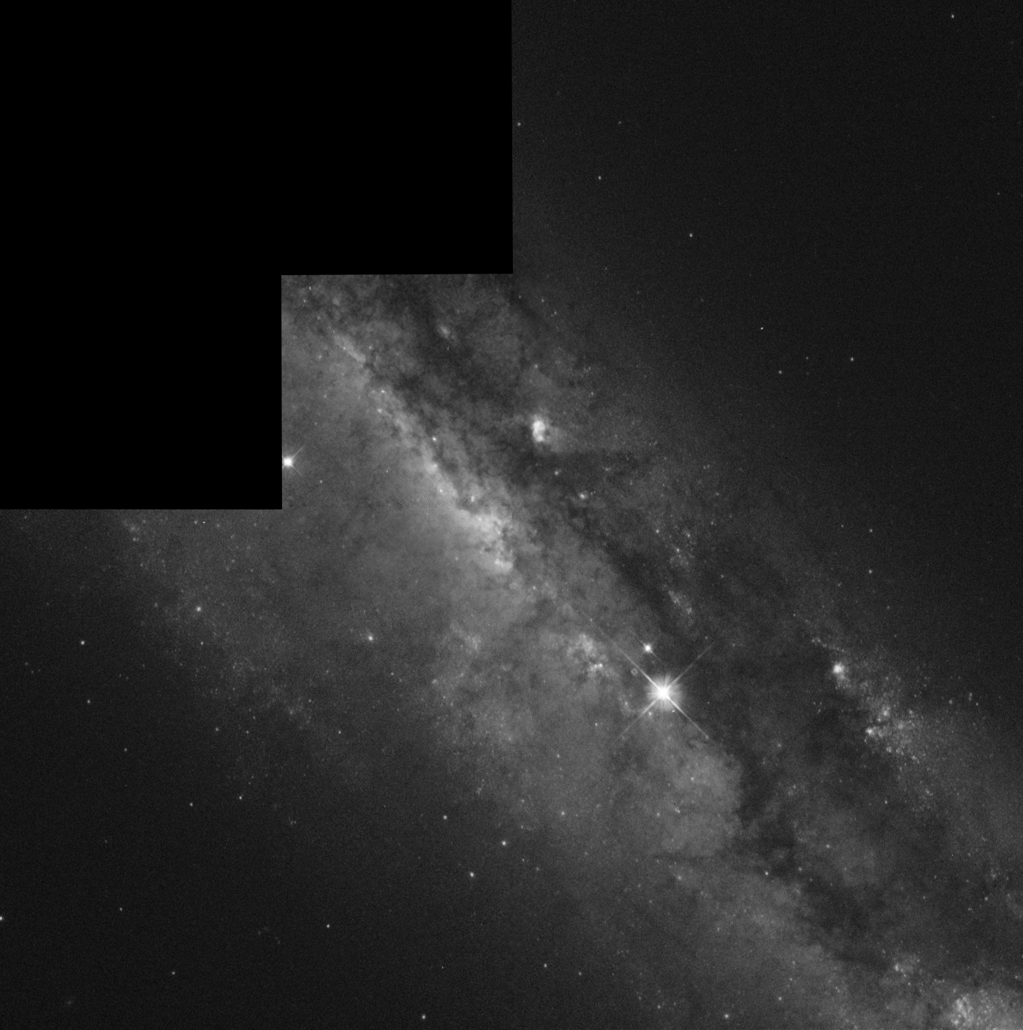 Hubble image of M108