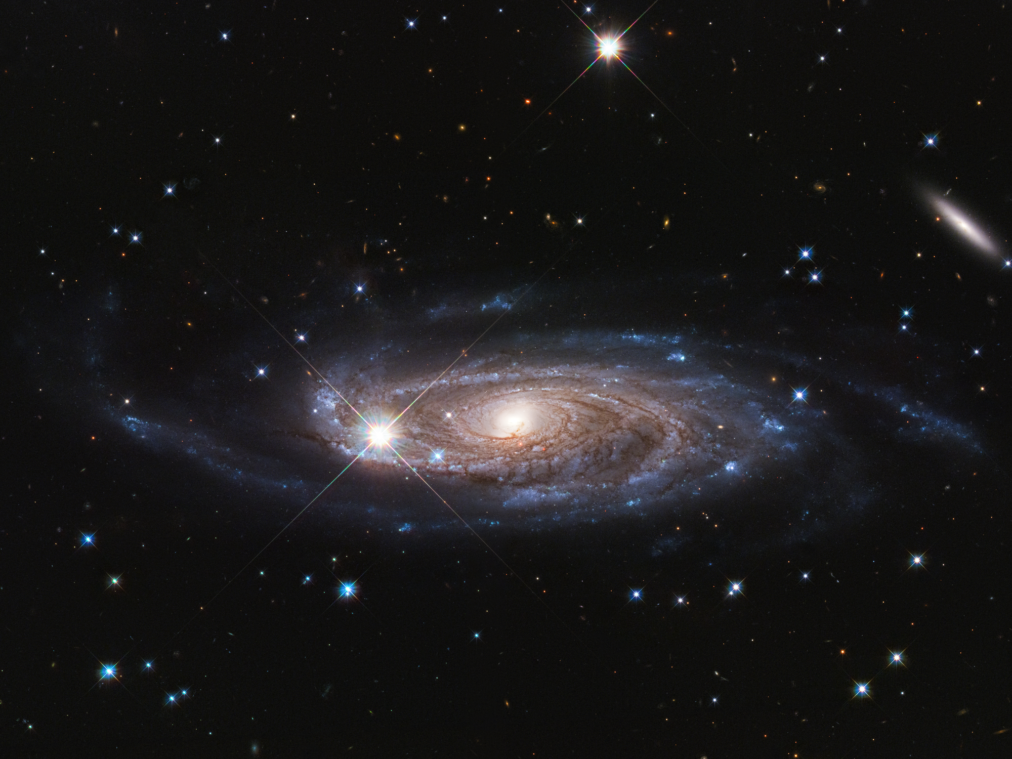 Huge spiral galaxy UGC 2885, located 232 million light-years away in the northern constellation, Perseus.