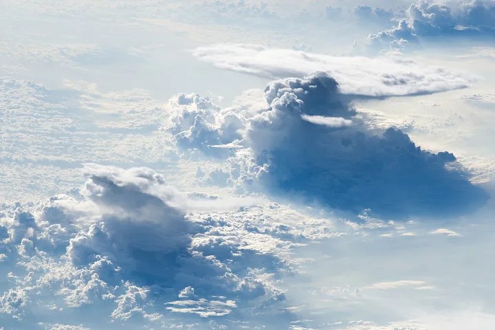 Photograph of clouds