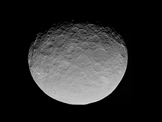Animated gif of Ceres rotating