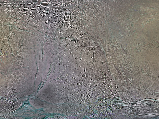 Enceladus surface
