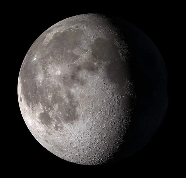Moon at Waning Gibbous phase