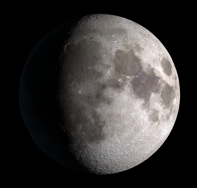 Moon at Waxing Gibbous phase
