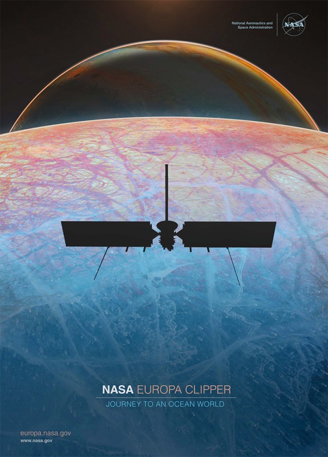 
			Europa Clipper: Journey to an Ocean World Poster - NASA Science			