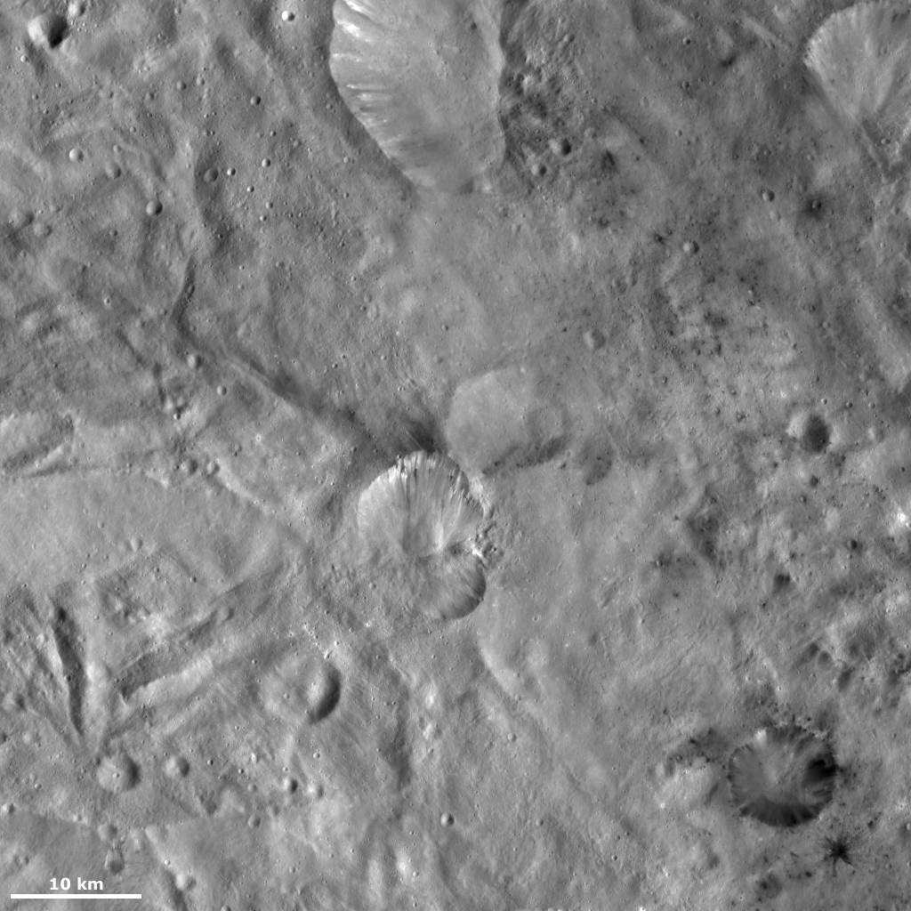 Helena and Laelia Craters