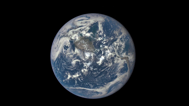 
			From a Million Miles Away, Moon Crossing Face of Earth - NASA Science			