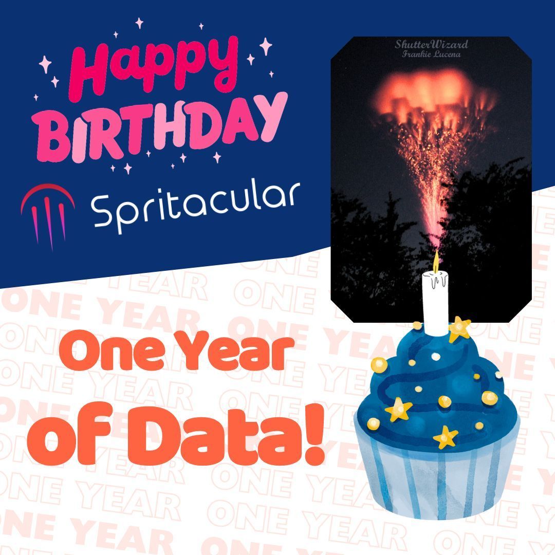 One Year of Spritacular Science!