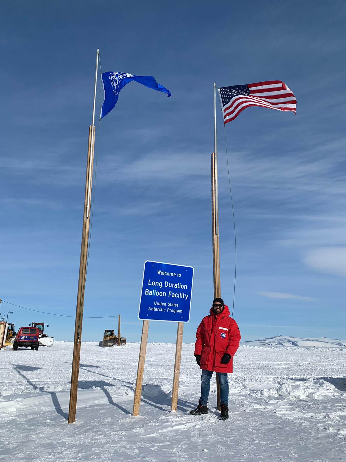 LDBF sign at McMurdo